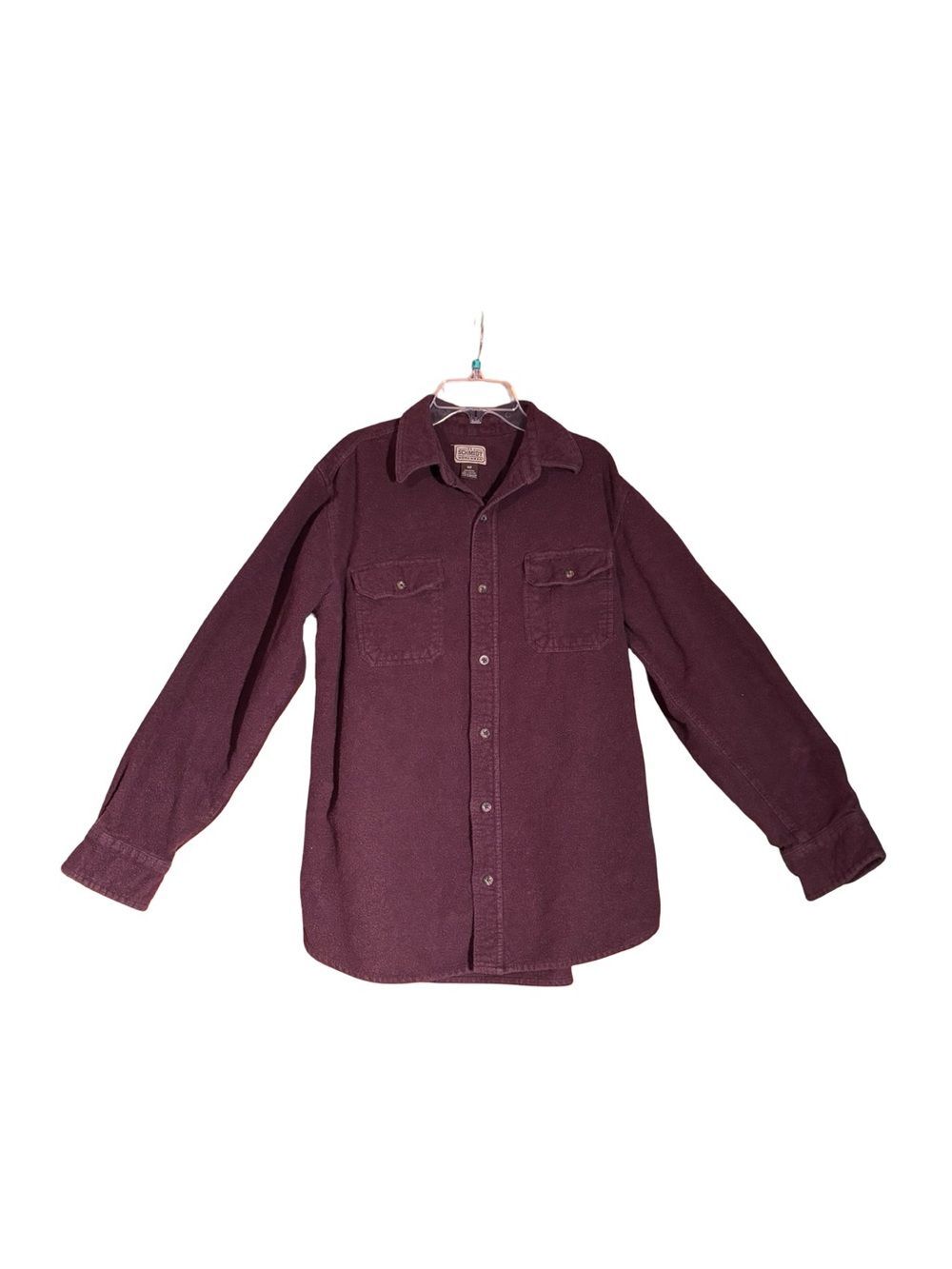 CE Schmidt Workwear Flannel Shirt Burgundy - sz. medium